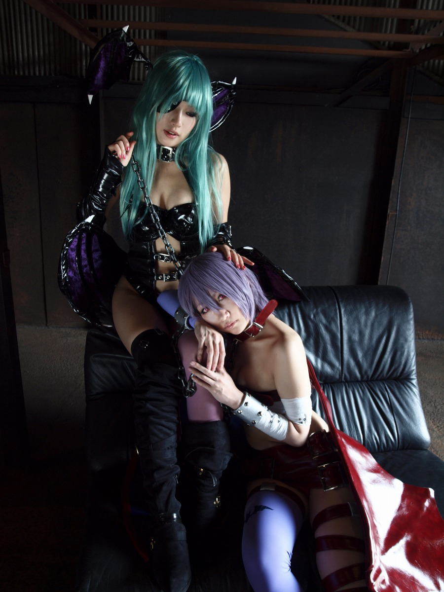 [Cosplay] sm女王乐趣 Darkstalkers Morrigan & Lilith